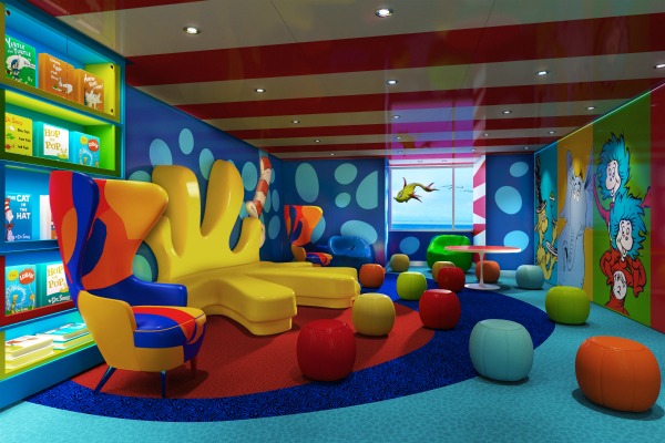 Carnival Vista Dr Seuss Bookville