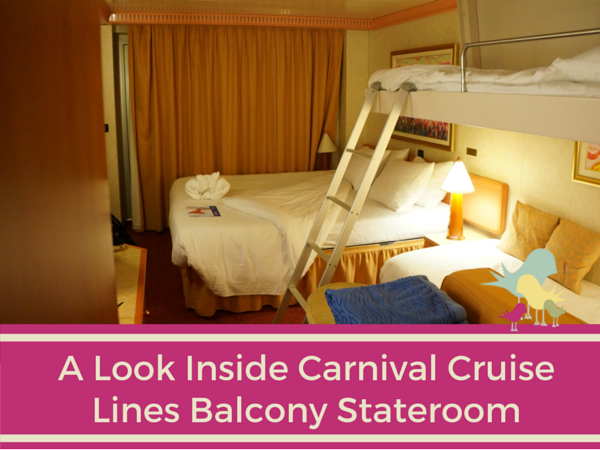Inside Carnival Stateroom - blog pic