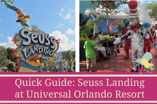 As atrações da Seuss Landing no Islands of Adventure – Orlando do dia