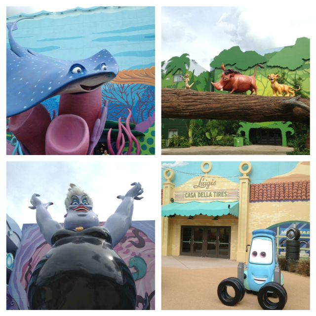 Disney's Art of Animation Collage