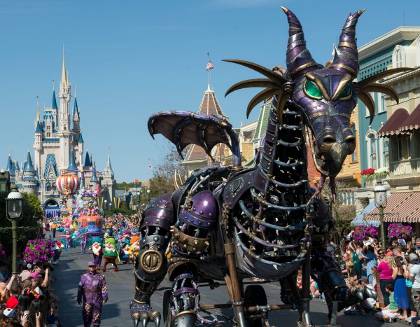 Festival of Fantasy - Maleficent Dragon credit David Roark WDW
