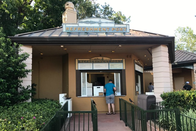 Epcot Refreshment Port Exterior 