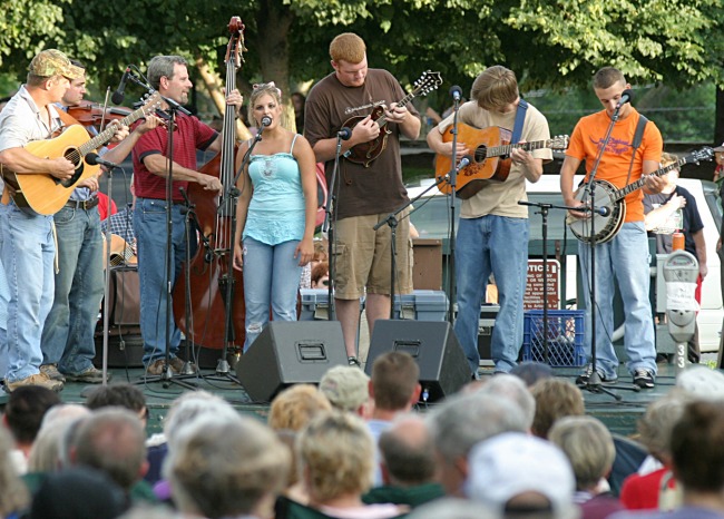 Shindig on the Green - Credit Explore Asheville