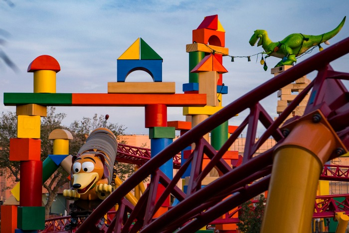Toy Story Land - Slinky Dog Dash - credit Matt Stroshane for WDW