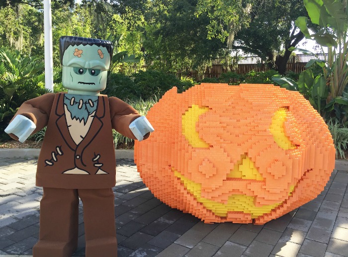 Brick or Treat at LEGOLAND Florida -Frankenstein - credit Chip Litherland for LLF